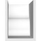 Ekena Millwork Standard Greensboro Architectural Grade PVC Rafter Tail, 6"W X 8"H X 16"L RFTP06X08X16GRN - alternate 4